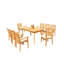 Hari Outdoor 9 - Piece Teak Dining Set-1050325294