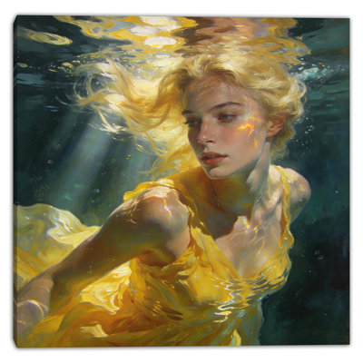 Art mural sur toile Sunlit Drift