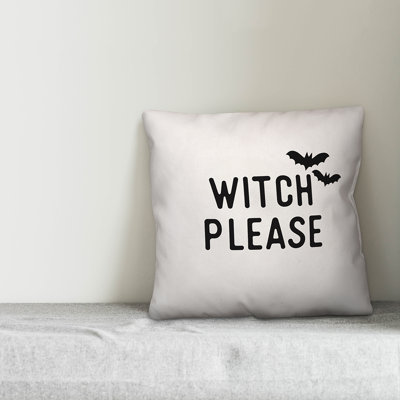  Witch Please Throw Pillow Cover
