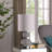 24" Mod Crystal Inspired Retro Table Lamp