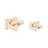 Set Of 2 7/10" Nuptse Objects, Natural