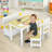 Deundrea Kids 4 Piece Play Or Activity Table and Chair Set-313322665