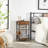 Beom 15.7'' W Metal Nightstand-305154350