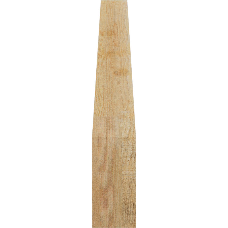 Attelle de genou Funston, Sapin de Douglas, Brute, H 26 po x l 4 po x P 20 po