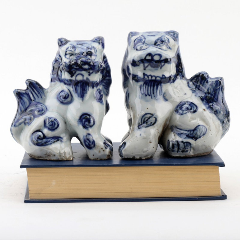 Figurine Foo Dogs (paire)