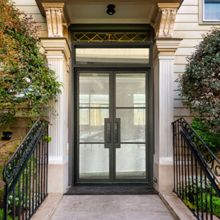 Modern Loft Iron and Glass Door