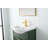 Ardythe 24'' Single Bathroom Vanity with Porcelain Top-1504236273