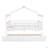 Zhayne Wooden House Bed with Trundle-1451600451-1451600449