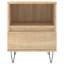 Ebenier 40cm W Manufactured Wood Bedside Table-319760629-299519615