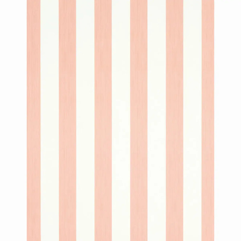 Edwin Stripe Wide Wallpaper, Pink