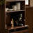 Retro-Style Solid Wood Sideboard