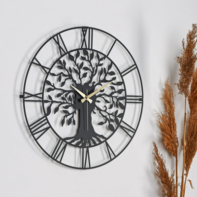Marshallville Metal Wall Clock