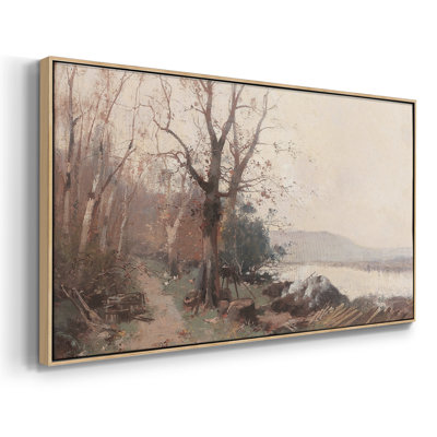 Série paysage - CDXCI - Toile tendue avec châssis, prête à accrocher