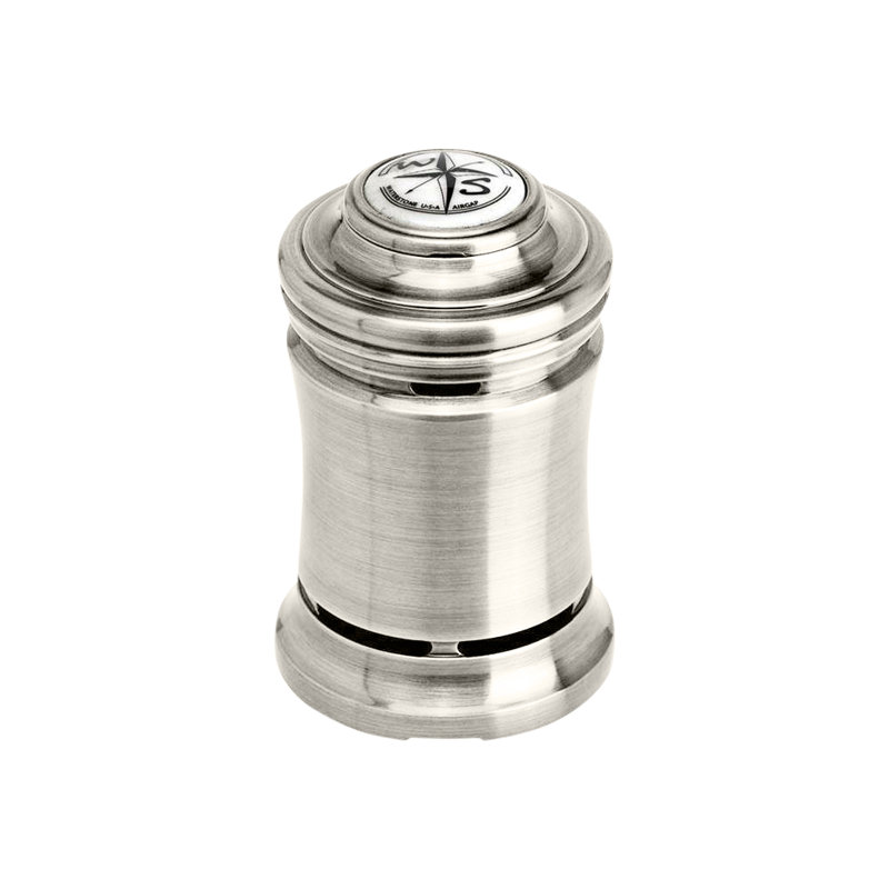 Traditional Dual Port Air Gap, Satin Chrome
