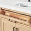 Ensemble de meuble-lavabo simple en bois massif avec plateau en quartz Carrara de 1,5 po Thornaby-1493020028-1501626696