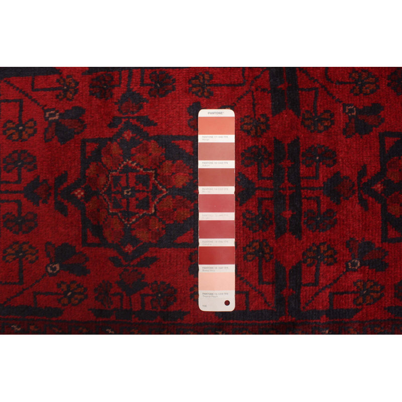 Tapis rouge Finest Khal Mohammadi 3 pi 4 po x 5 pi 3 po