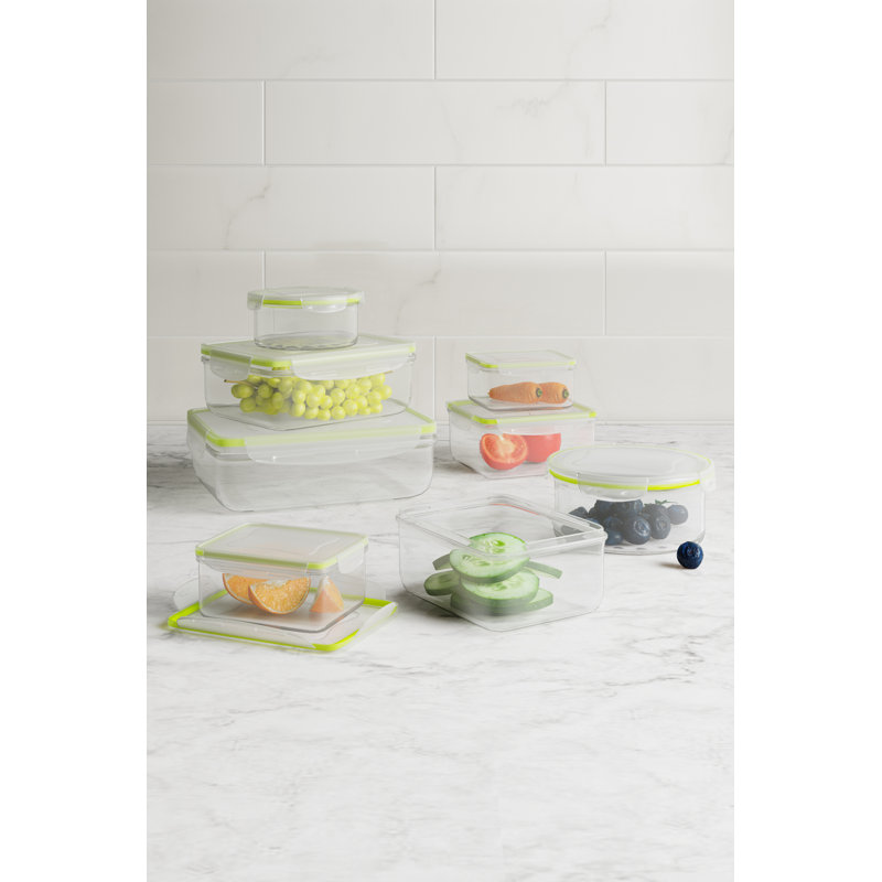 Wayfair Basics® Binegar 8 Container Food Storage Container Set