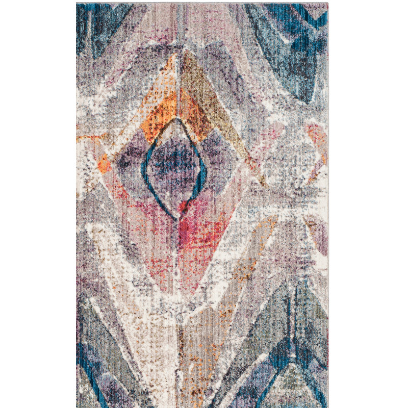 Tapis géométrique Newport Performance, Rectangle 3 pi x 5 pi