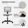Desk And Chair Set: Writing Desk And Mesh Office Chair