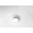 ANZZI Deux Series 16.5'' White Vitreous China Square Bathroom Sink