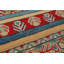 Tapis oriental en laine rayé Kazak