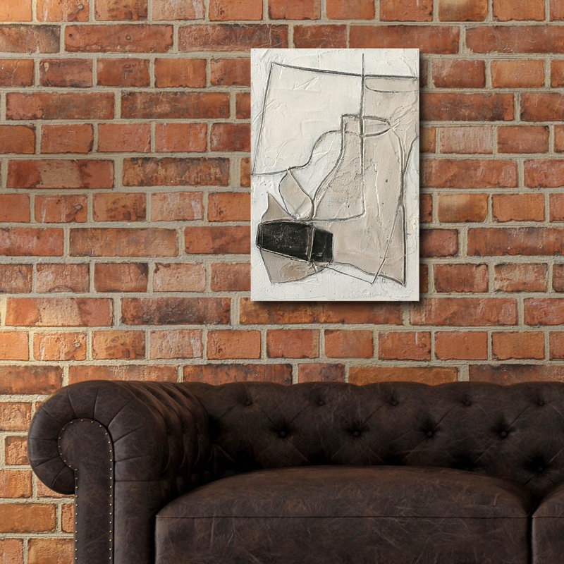 Art mural acrylique "Objets" par Design Fabrikken, H 24 po x l 16 po