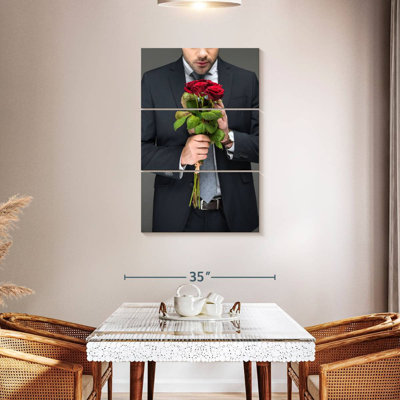 Shuttleworth Man With Roses