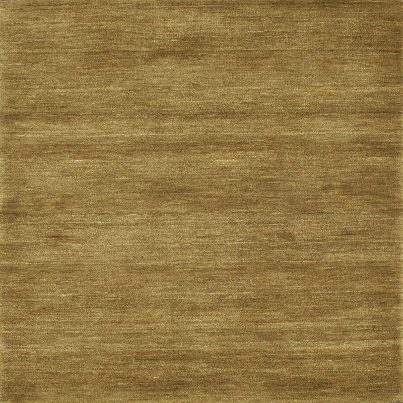 Tapis brun contemporain, Carré 7 pi