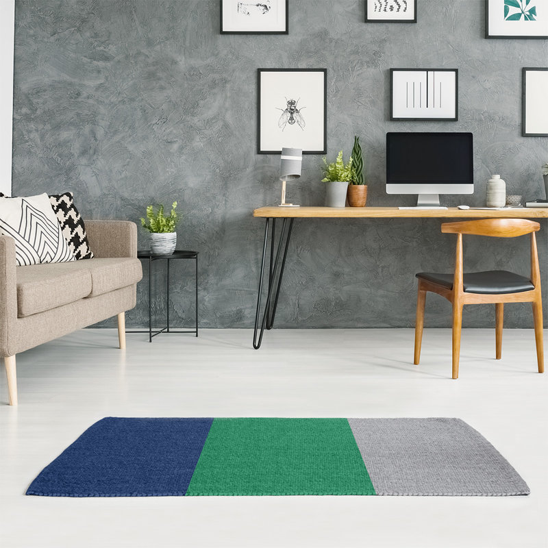 Tapis vert rayures de hockey nationales, Rectangle 9 pi x 12 pi