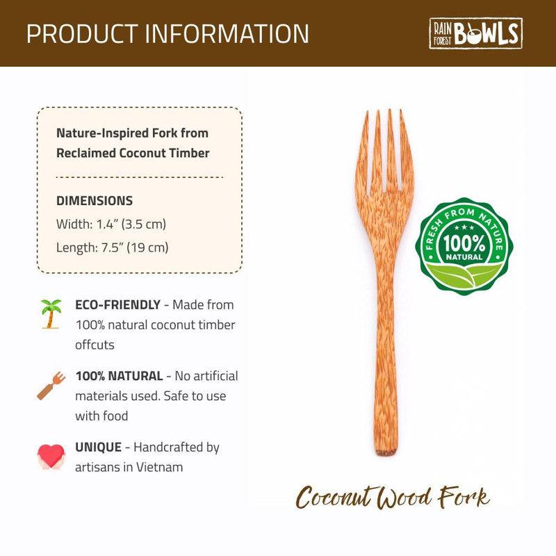 Wood Dinner Fork