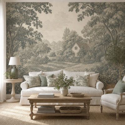 Papier peint mural amovible