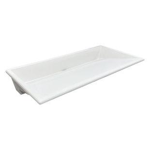 Marble-Lite 30" Undermount Ramp Bathroom Sink