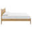Zane Queen Size Spindle Bed In Light Oak-638095809-638095813