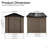 Outdoor Storage Sheds Apex Roof With Sliding Doors-121465113-123029971