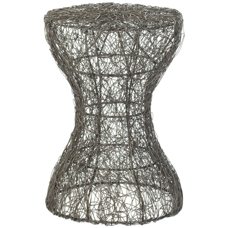 Tabouret décoratif en métal Wired
