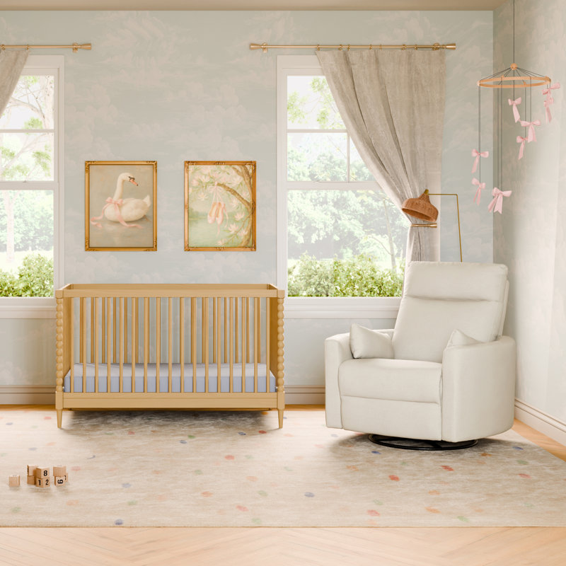 Lit de bébé convertible 3-en-1 Lainey Bobbins, Miel