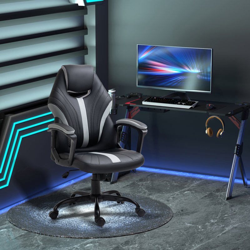 Fauteuil de jeu en simili cuir Fiorot