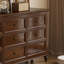 Commodes et commodes rectangulaires en bois massif noyer