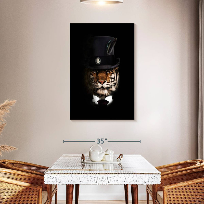 Ketti Classy Tiger I, 39" H x 26" W