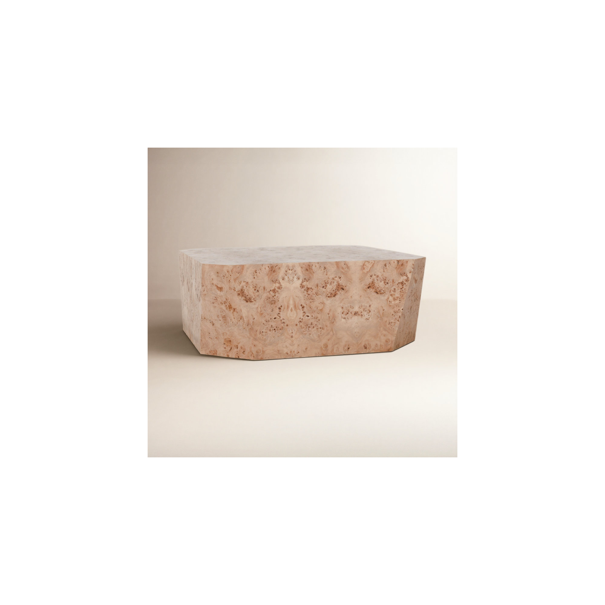 Avena Wood Coffee Table, Natural