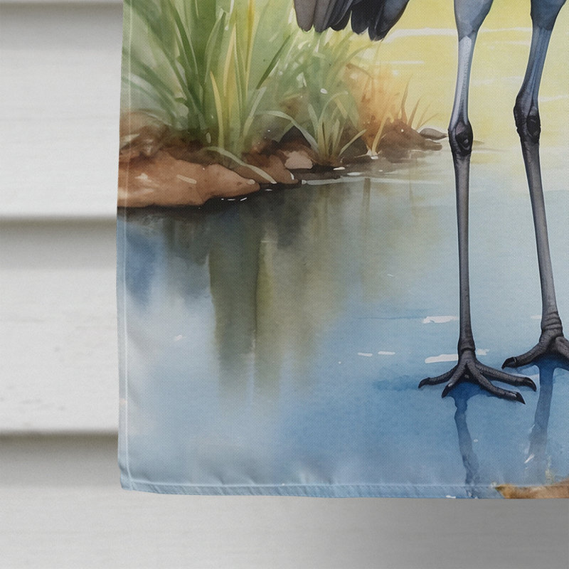 House Flag, Sandhill Crane