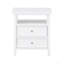 Table de chevet 2 tiroirs blanche-1753751113