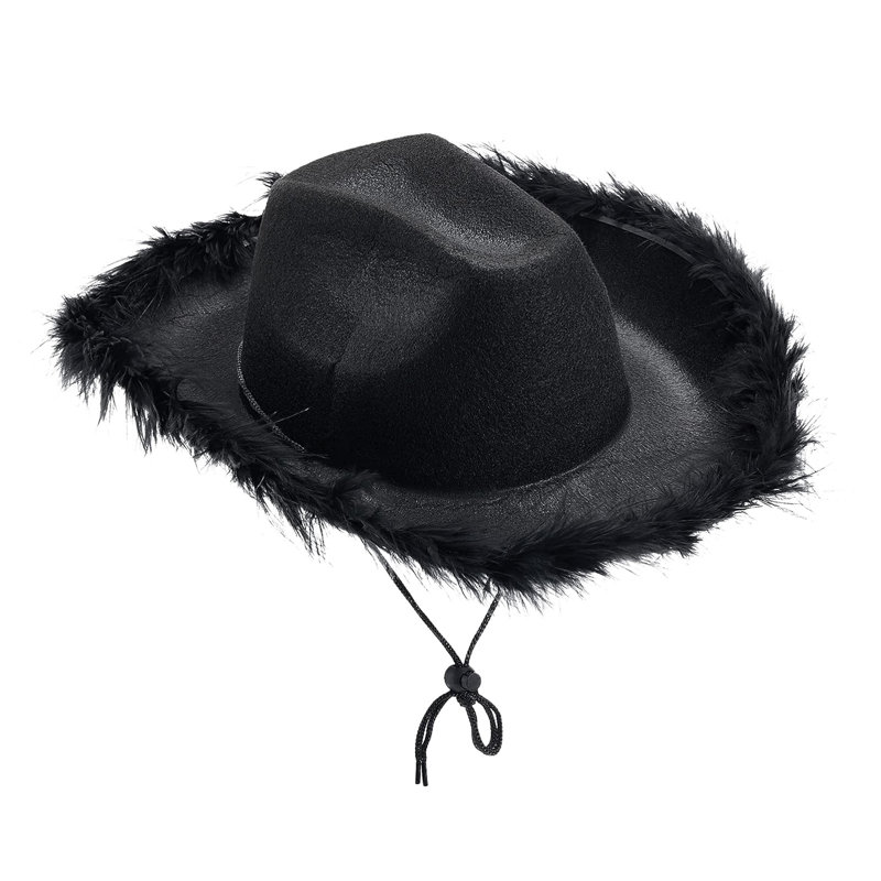 Chapeau de princesse à chapeau kbndieu, Black