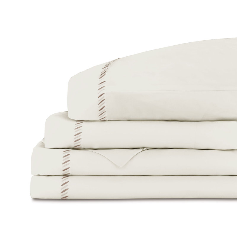 Ida Sheet Set, Twin Sheet Set with 1 Pillowcase