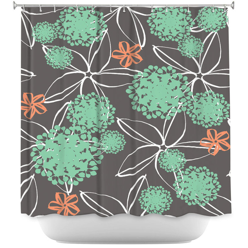 Rideau de douche simple pour fête de jardin