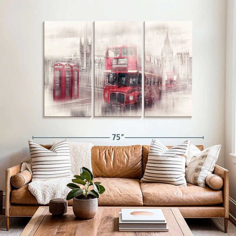 Mehar Westminster Collage, 42" H x 65" W