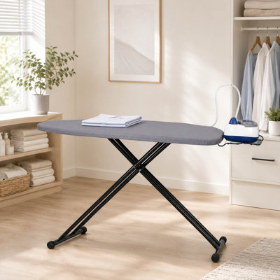 Full-Size Foldable Ironing Board, Iron Rest and Heat-Resistant Cover