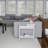 Modern Flip Top Console Table Set With Hidden Storage Compartment And Lower Shelf For Living Room Or Bedroom