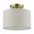 Dikla 1-Light 10" Semi Flush Mount