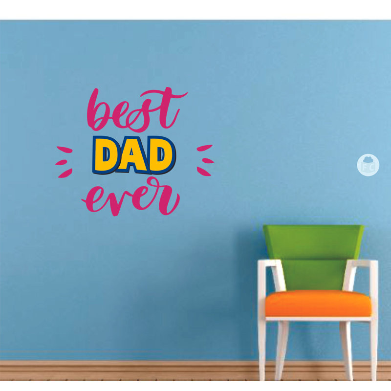 Text & Numbers Wall Decal, 20" H x 20" W